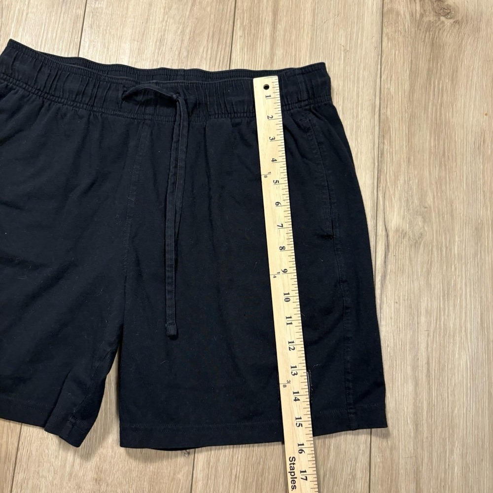 Hollister Shorts‎ Men Small Black Solid Sleep Lounge Elastic Waist Drawstring - Picture 3 of 6